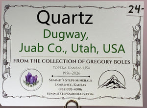 Quartz, Dugway, Utah, USA