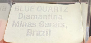 "Blue Quartz" Brazil
