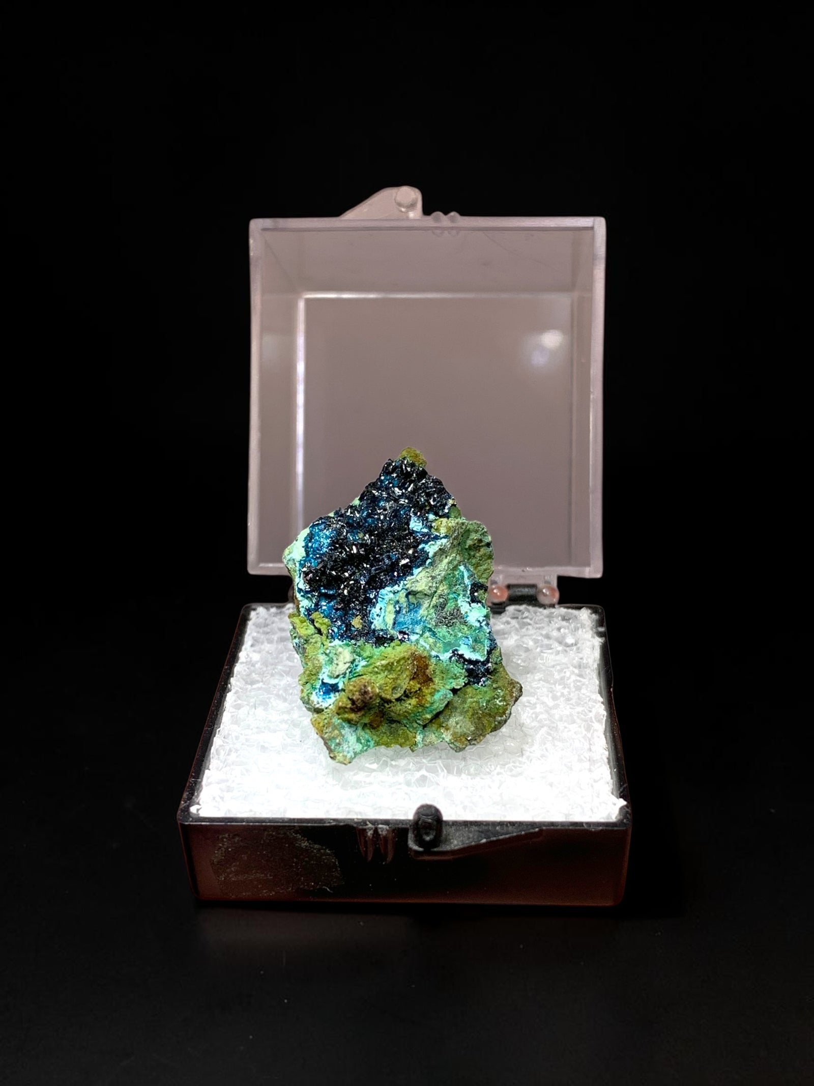 Clinoclase, Majuba Hill Mine, Nevada