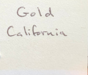 Native Gold, Angels Camp, California