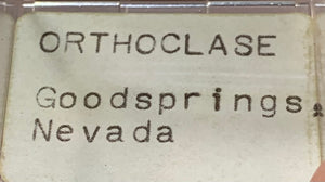 Orthoclase, Goodsprings, Nevada