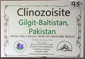 Clinozoisite, Pakistan