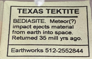 Bediasite (Texas Tektite)