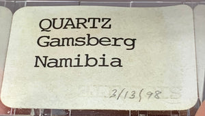 Quartz, Gamsberg, Namibia