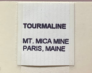 Tourmaline, Mt. Mica, Maine