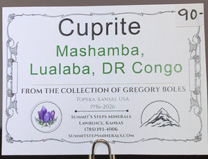 Cuprite, Mashamba, DR Congo