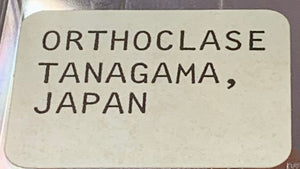 Orthoclase, Takayama, Japan