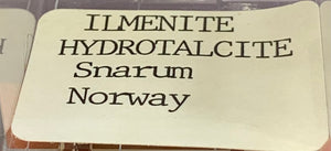 ILmenite w/ Hydrotalcite, Snarum, Norway