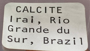 Calcite, Irai, Brazil
