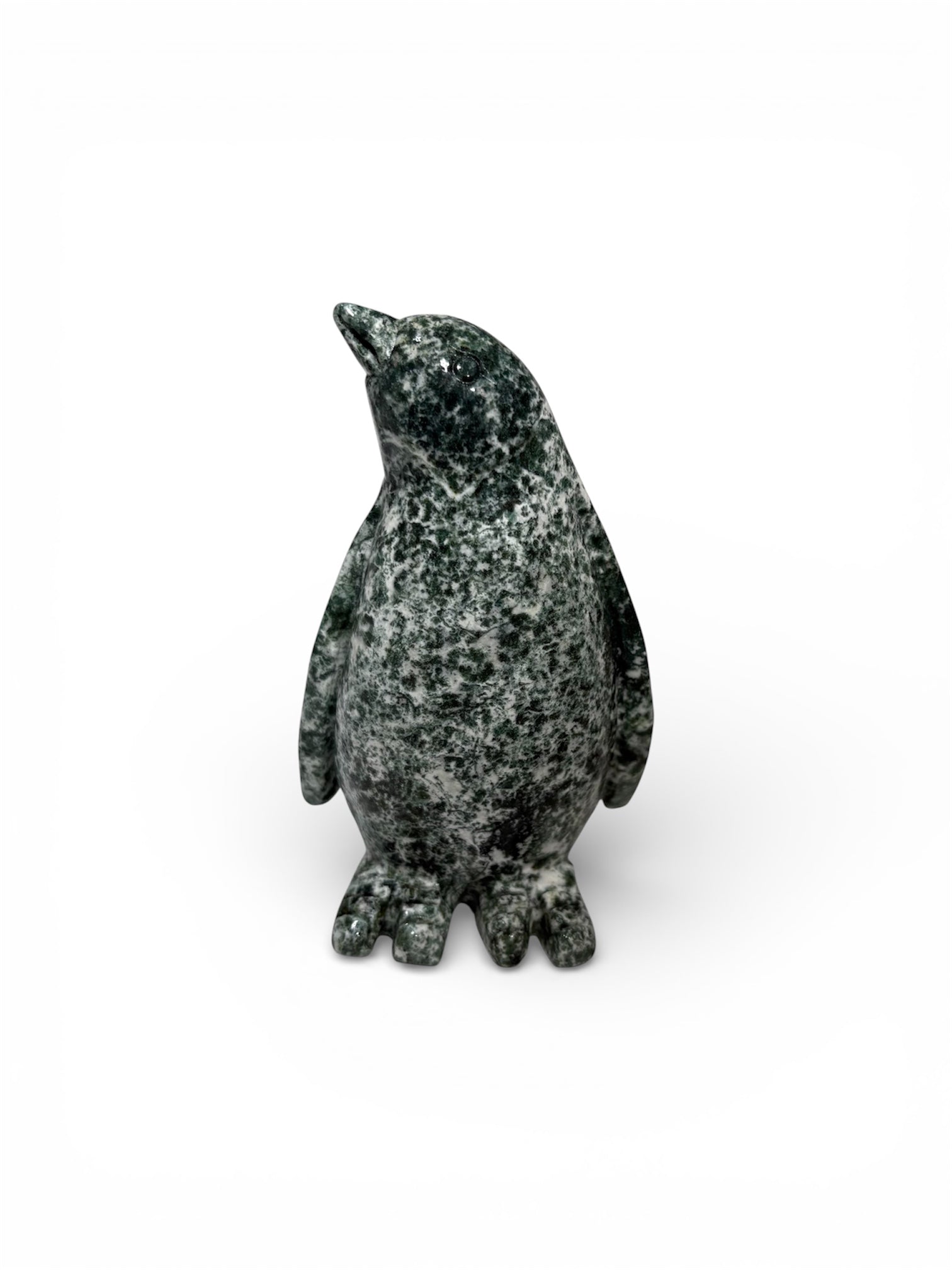 Moss Agate Penguin