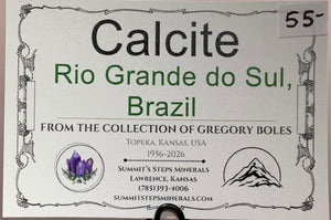 Calcite, Rio Grande do Sul, Brazil