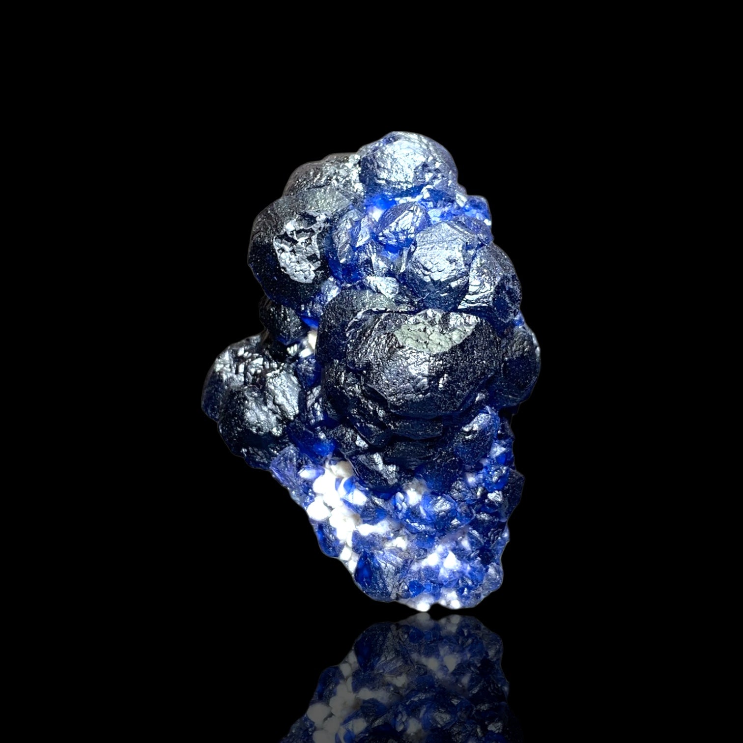 Fluorite on Quartz, No. 4 Mine, Inner Mongolia, China.