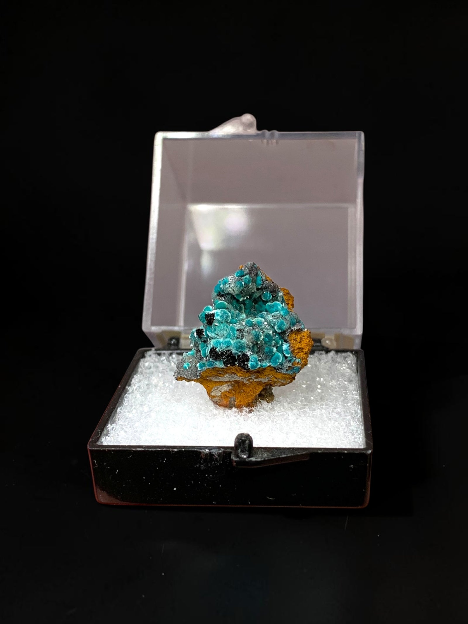 Rosasite, Ojuela Mine, Mexico