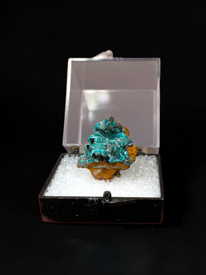 Rosasite, Ojuela Mine, Mexico