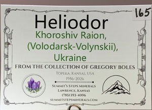 Heliodor, Ukraine