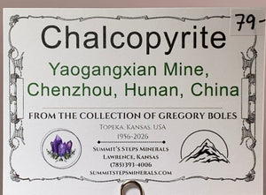 Chalcopyrite, Yaogangxian Mine, China