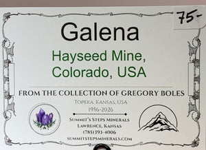 Galena, Hayseed Mine, Colorado