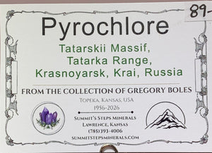 Pyrochlore, Russia
