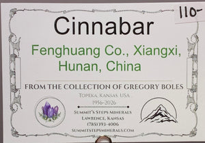 Cinnabar, China