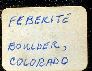 Ferberite, Colorado, USA