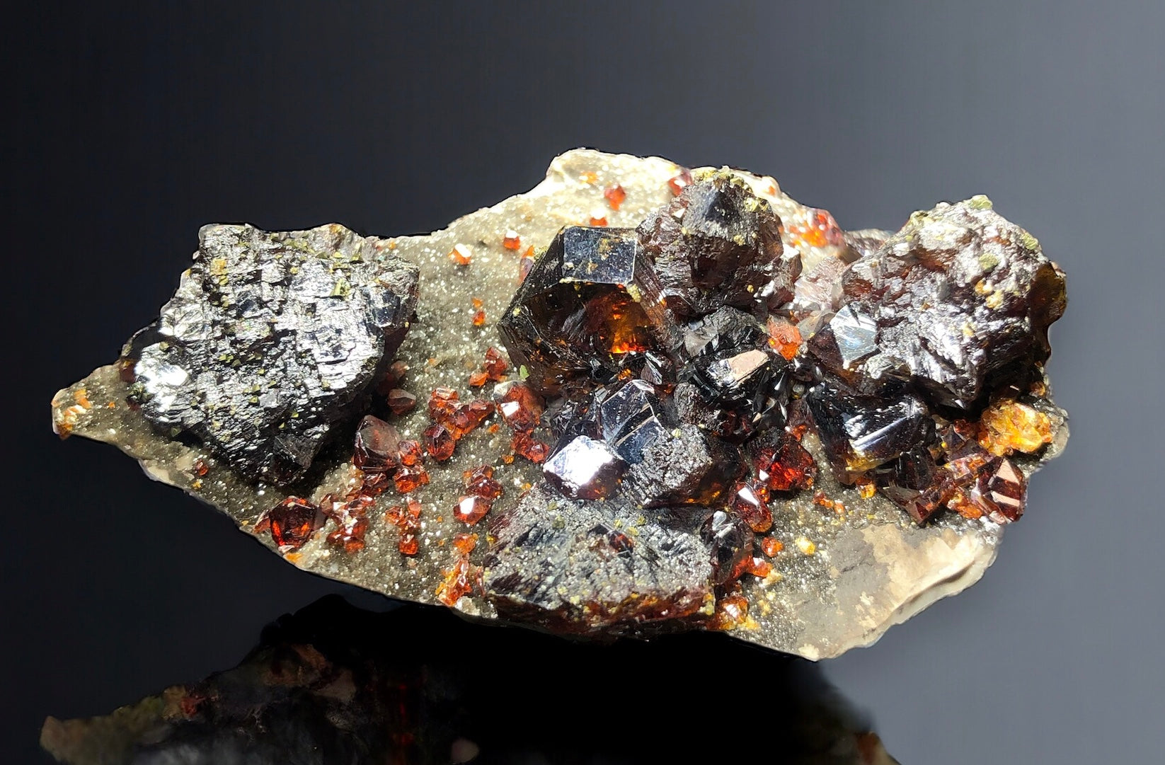 Reserved for Diana L., Sphalerite & Chalcopyrite, Picher, Oklahoma