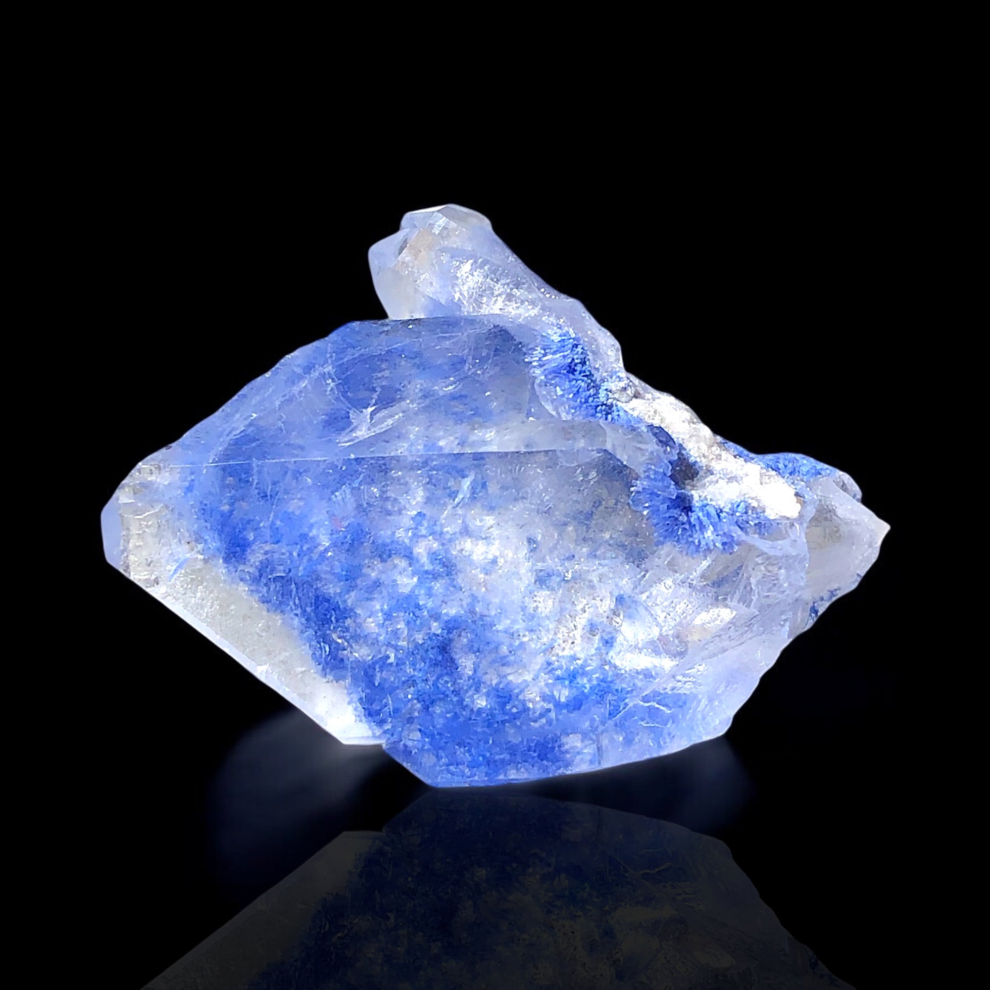 Reserved for Ben, Quartz w/ Dumortierite inclusions, Bahia, Brazil