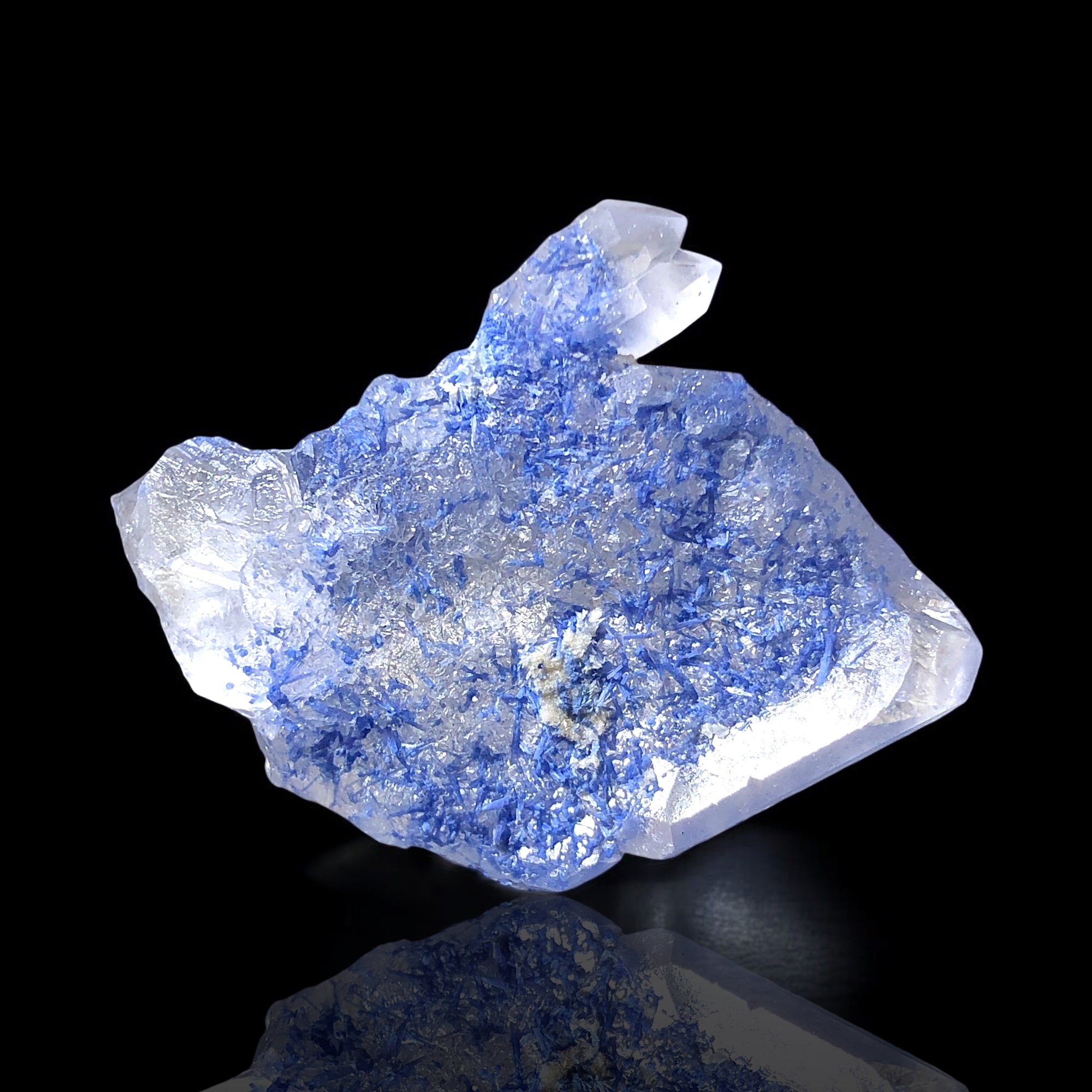 Reserved for Ben, Quartz w/ Dumortierite inclusions, Bahia, Brazil