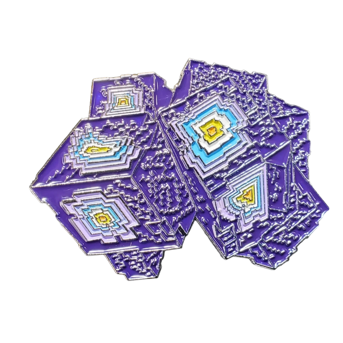 Fluorite Enamel Pin