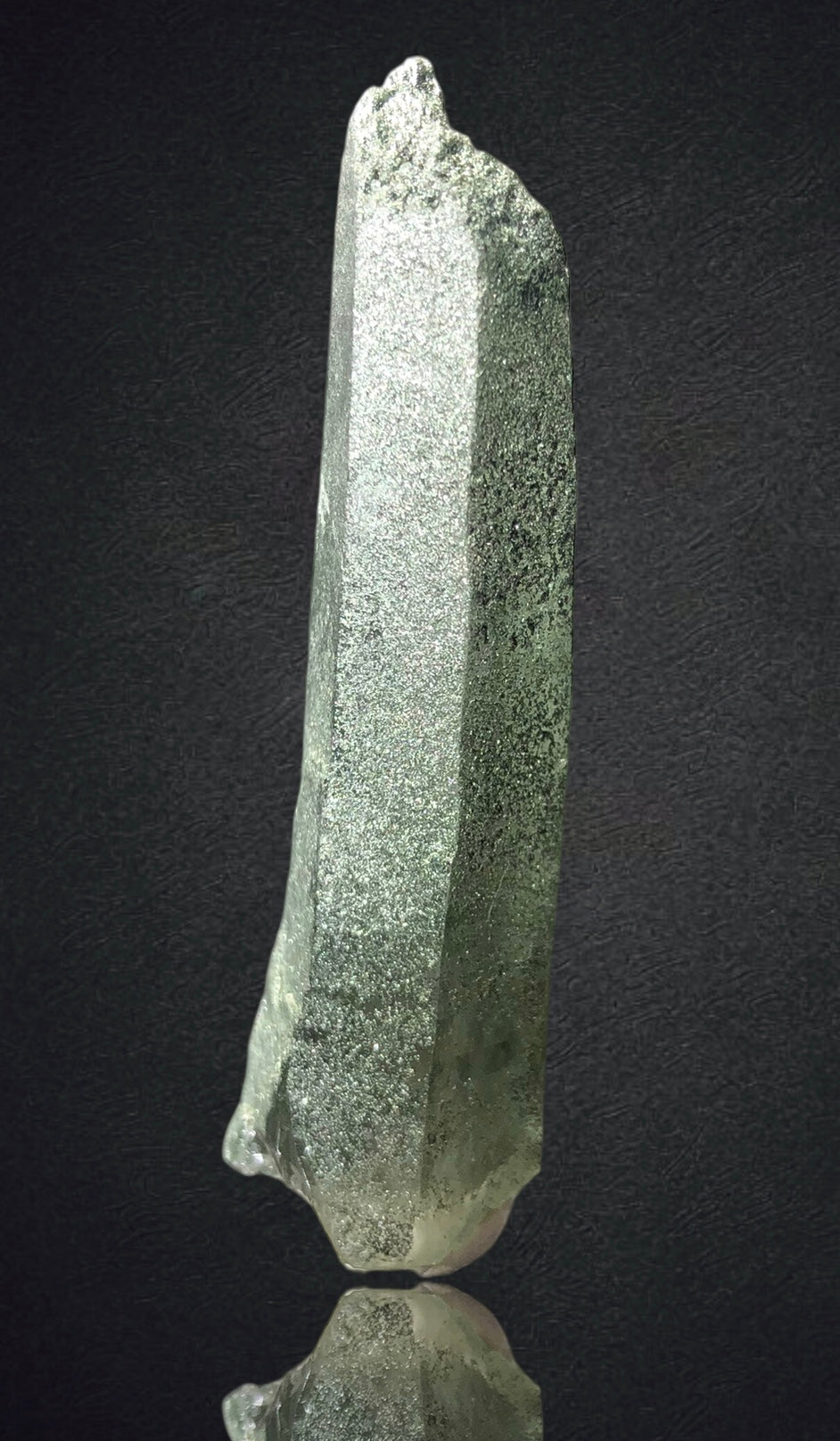 Quartz w/ Clinochlore, Italy