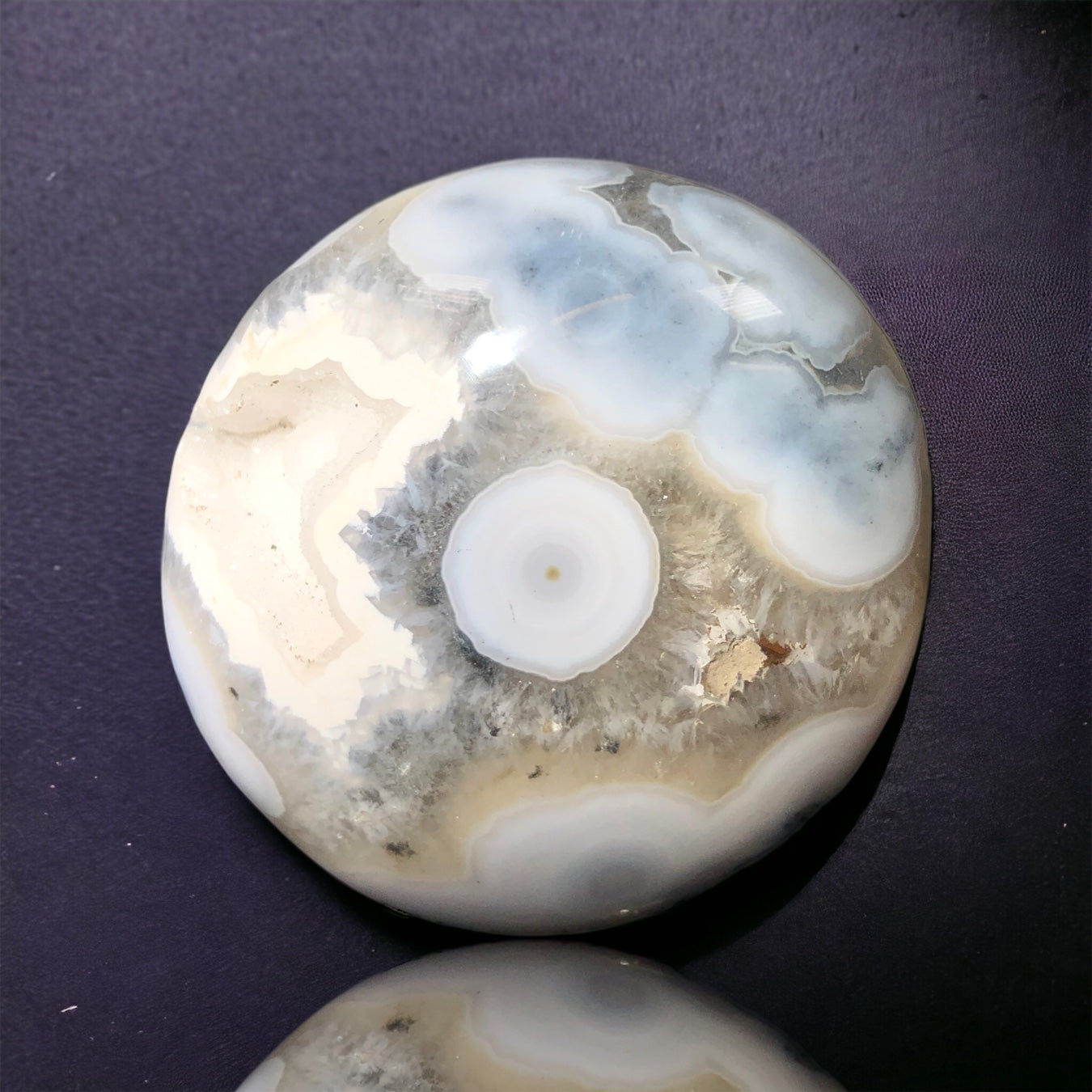 Reserved for Chloe, Ocean Jasper Palm Stone