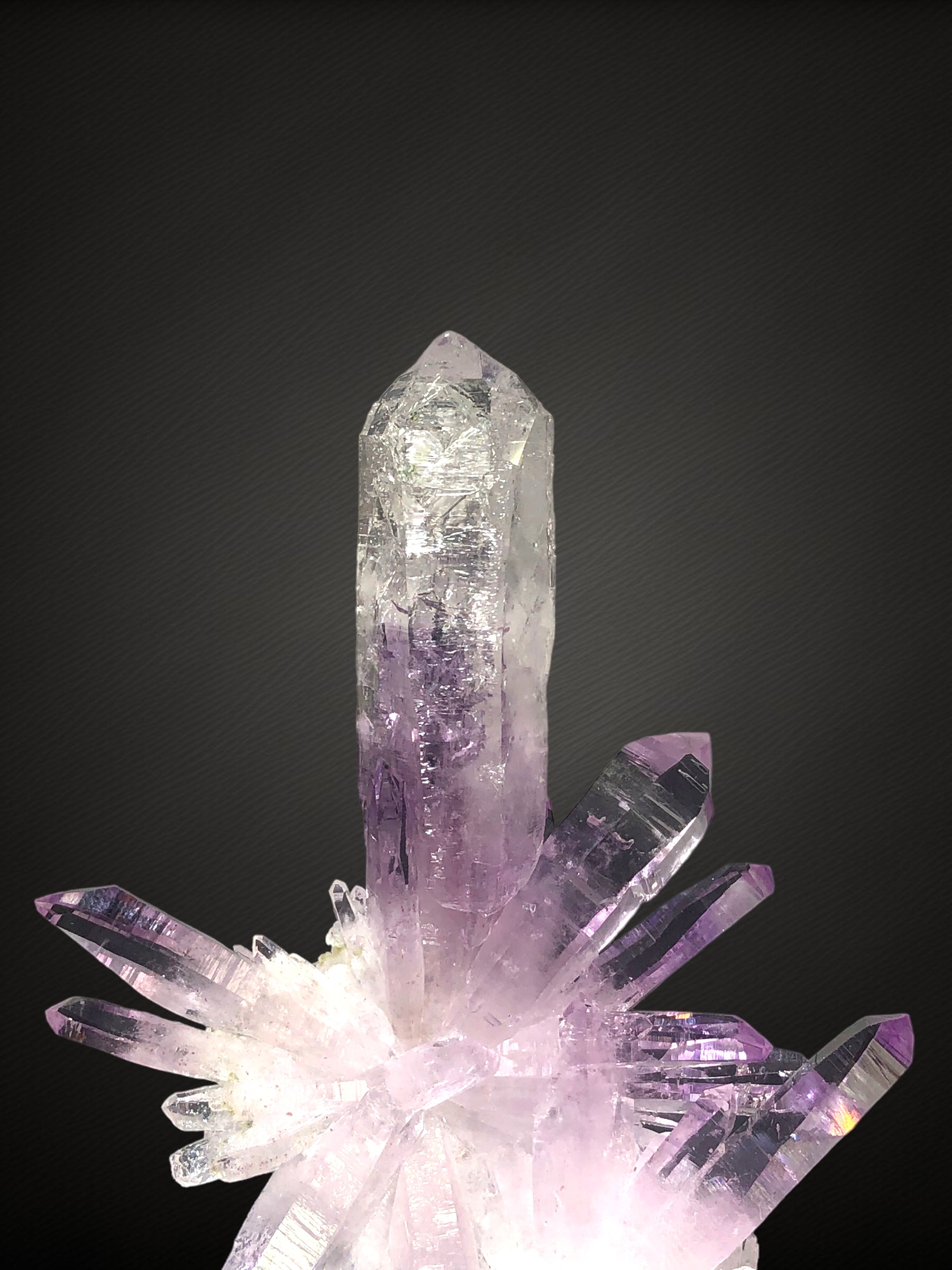 Amethyst w/ custom stand