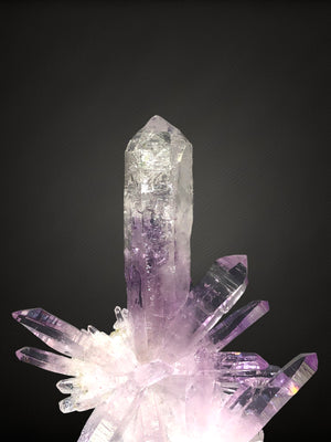 Amethyst w/ custom stand