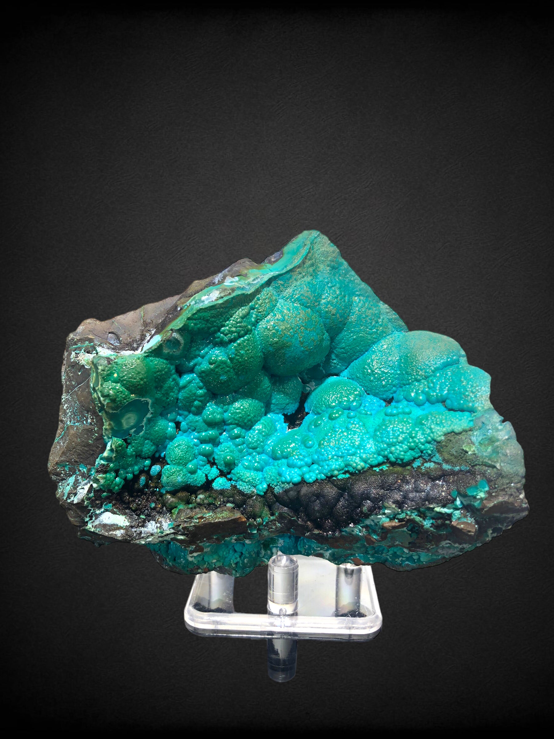 Chrysocolla w/ Heterogenite