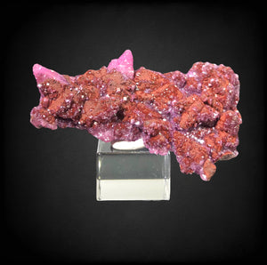 Cobaltoan Calcite w/ Hematite, Morocco