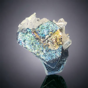 Reserved for Ben, Iridescent Tetrahedrite w/ Quartz, Dalnegorsk, Russia