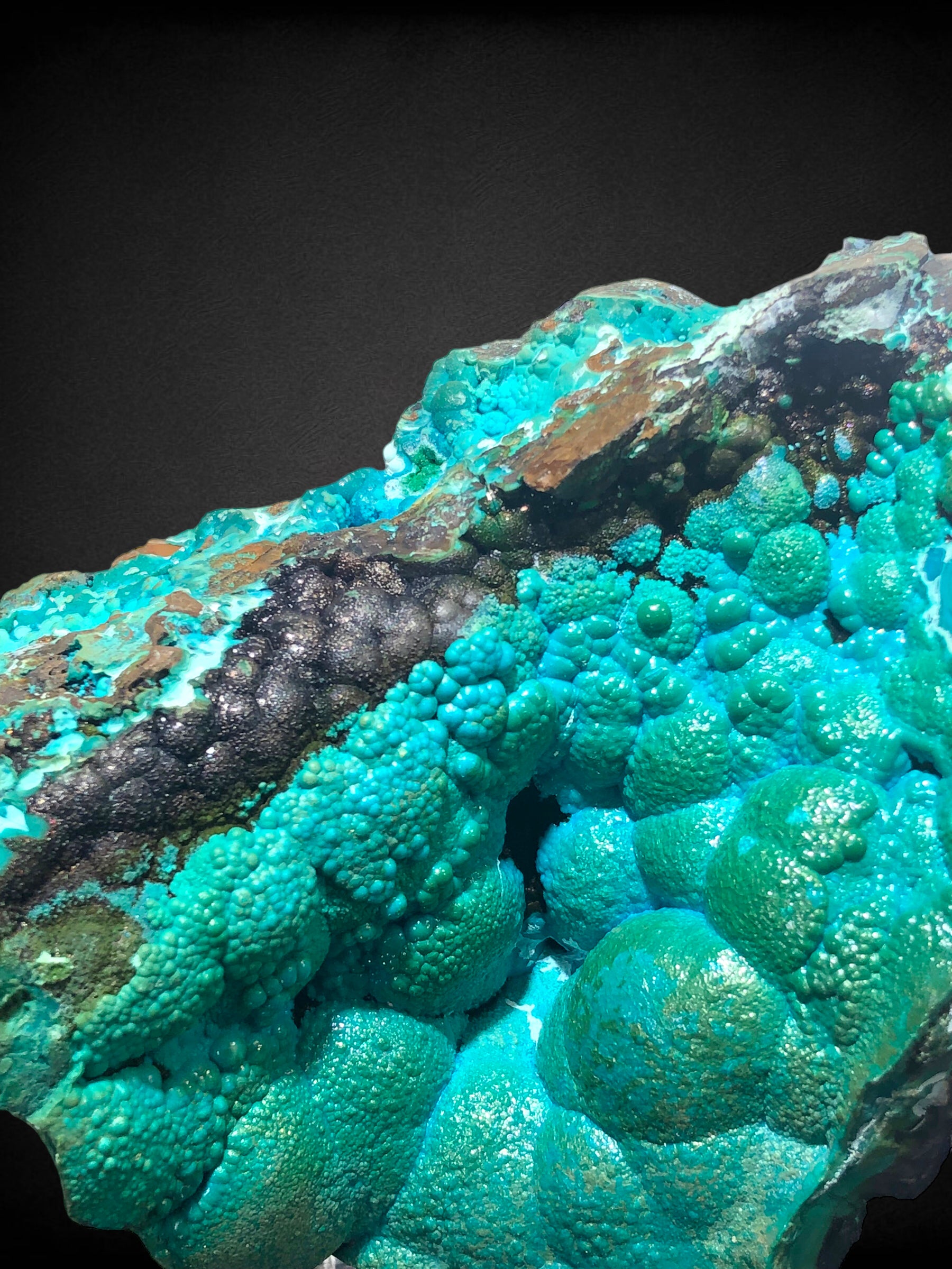 Chrysocolla w/ Heterogenite