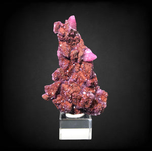 Cobaltoan Calcite w/ Hematite, Morocco