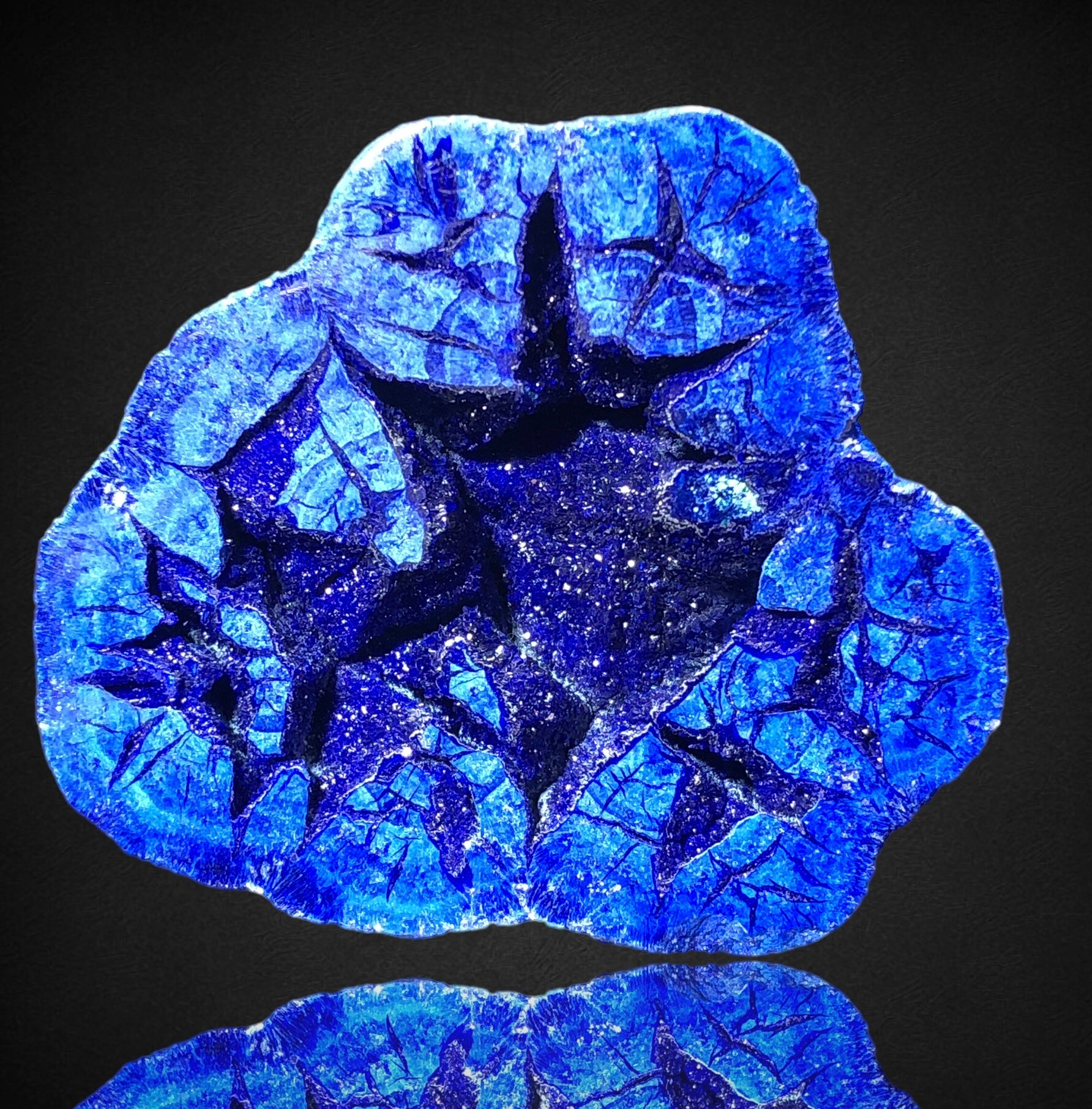 Azurite Geode, Russia