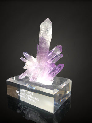 Amethyst w/ custom stand