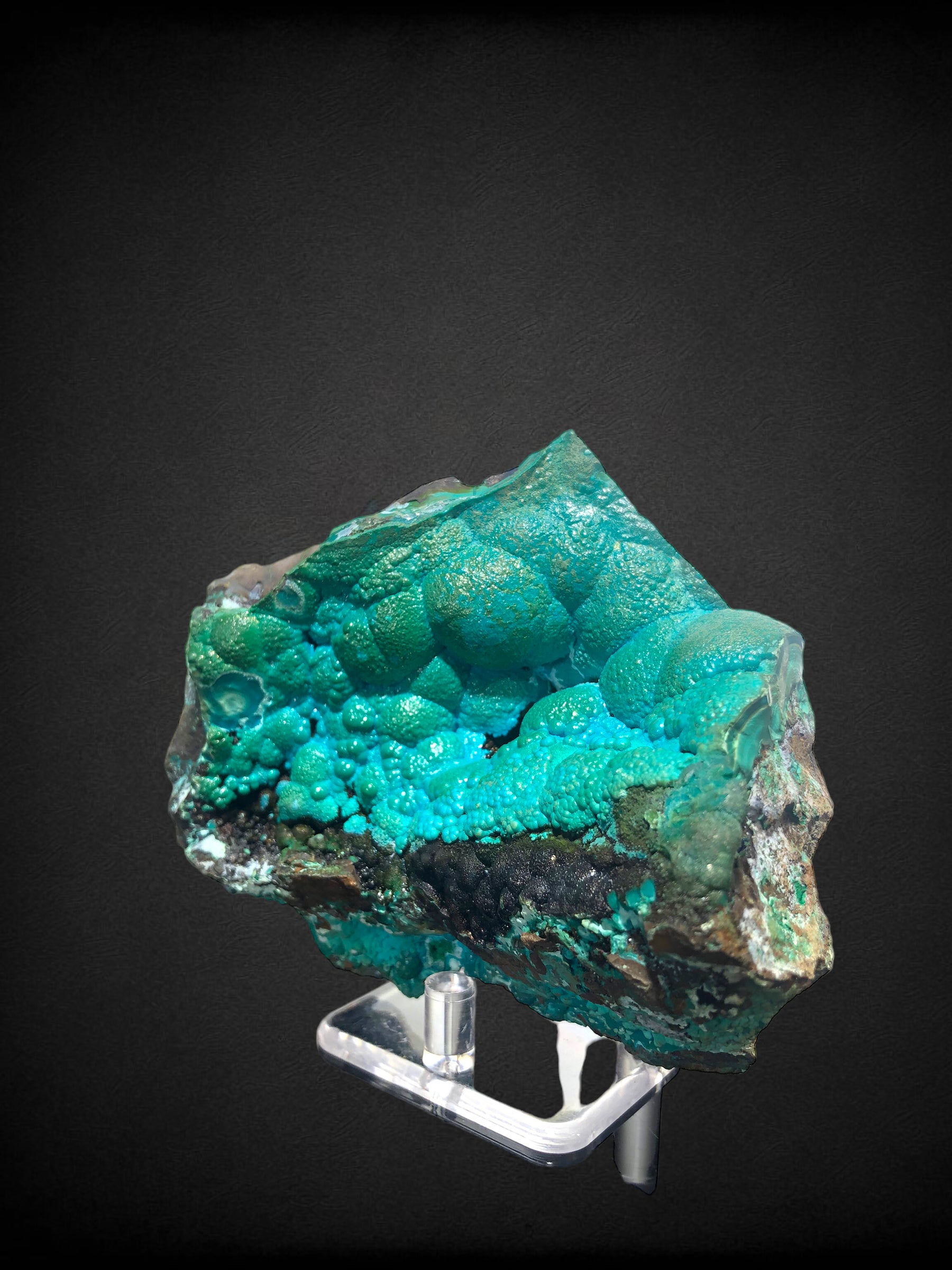 Chrysocolla w/ Heterogenite
