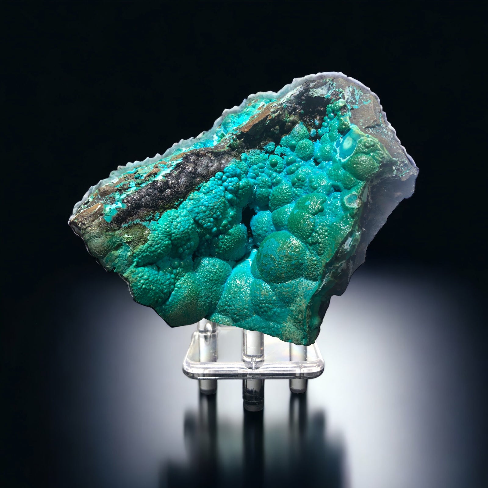 Chrysocolla w/ Heterogenite