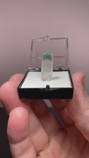Quartz w/ Riebeckite Inclusions, Ganesh, Nepal