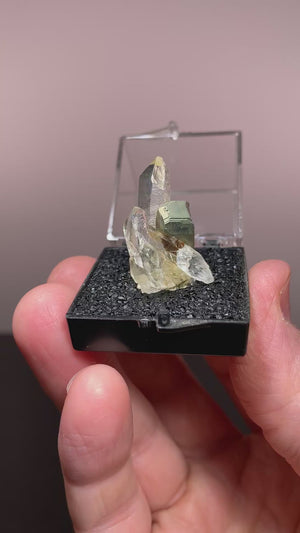 Quartz w/ Pyrite, Spruce Peak, Washington