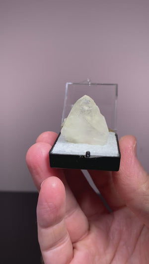 Calcite w/ Realgar Inclusions, Hunan, China