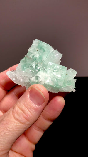 Fluorite w/ Quartz, El Hammam Mine, Morocco