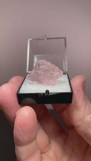 Terminated Rose Quartz, Galileia, Brazil