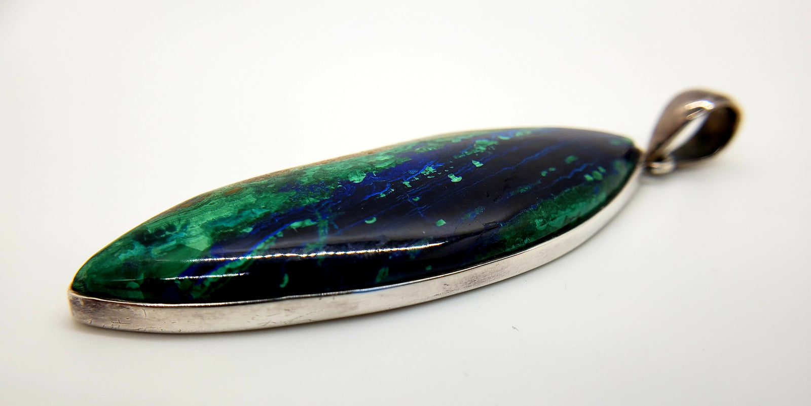 Malachite Azurite Pendant
