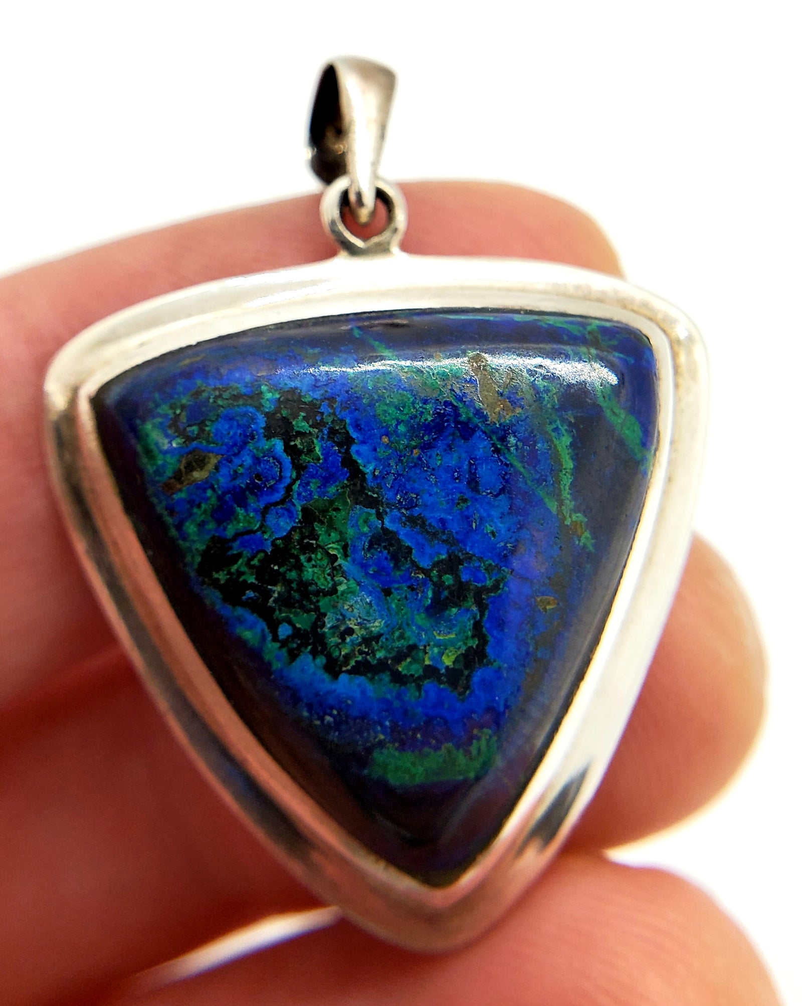 Malachite Azurite Pendant