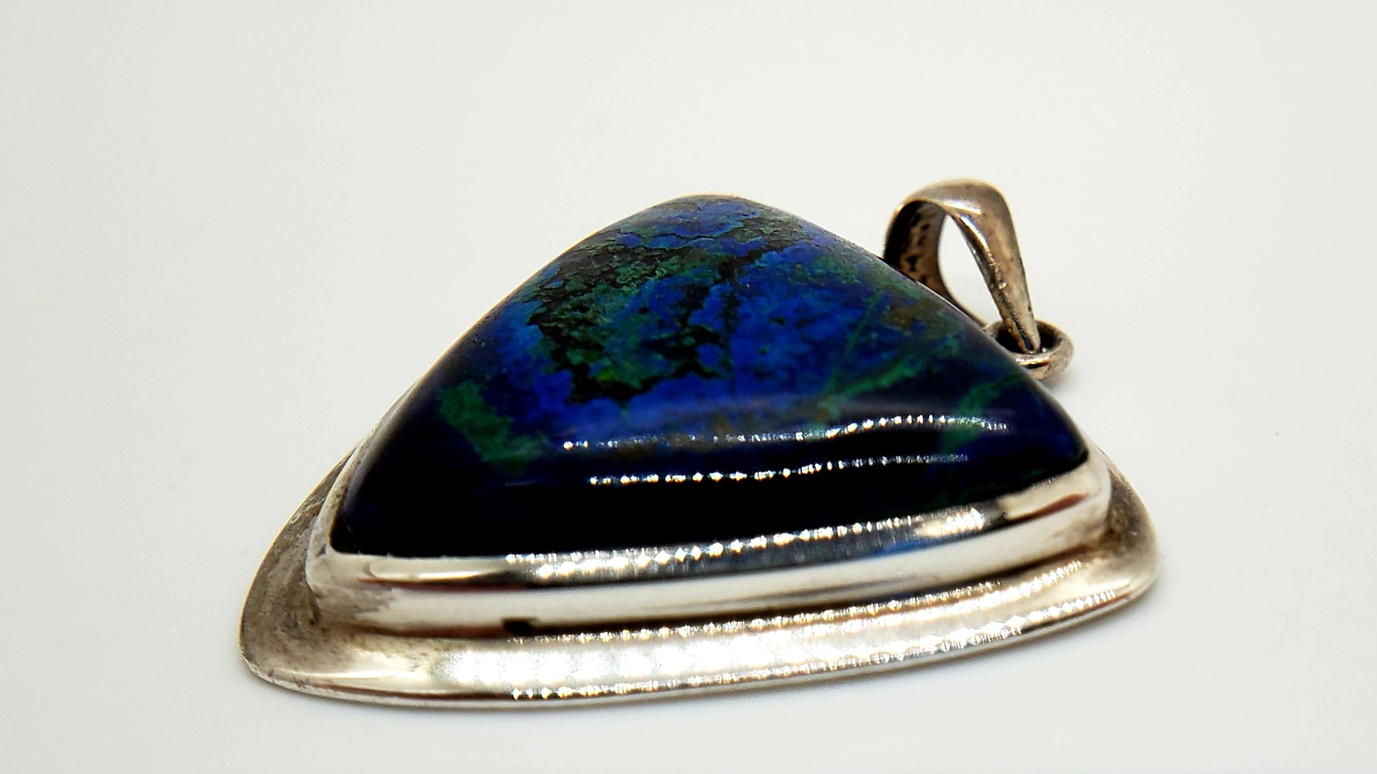 Malachite Azurite Pendant