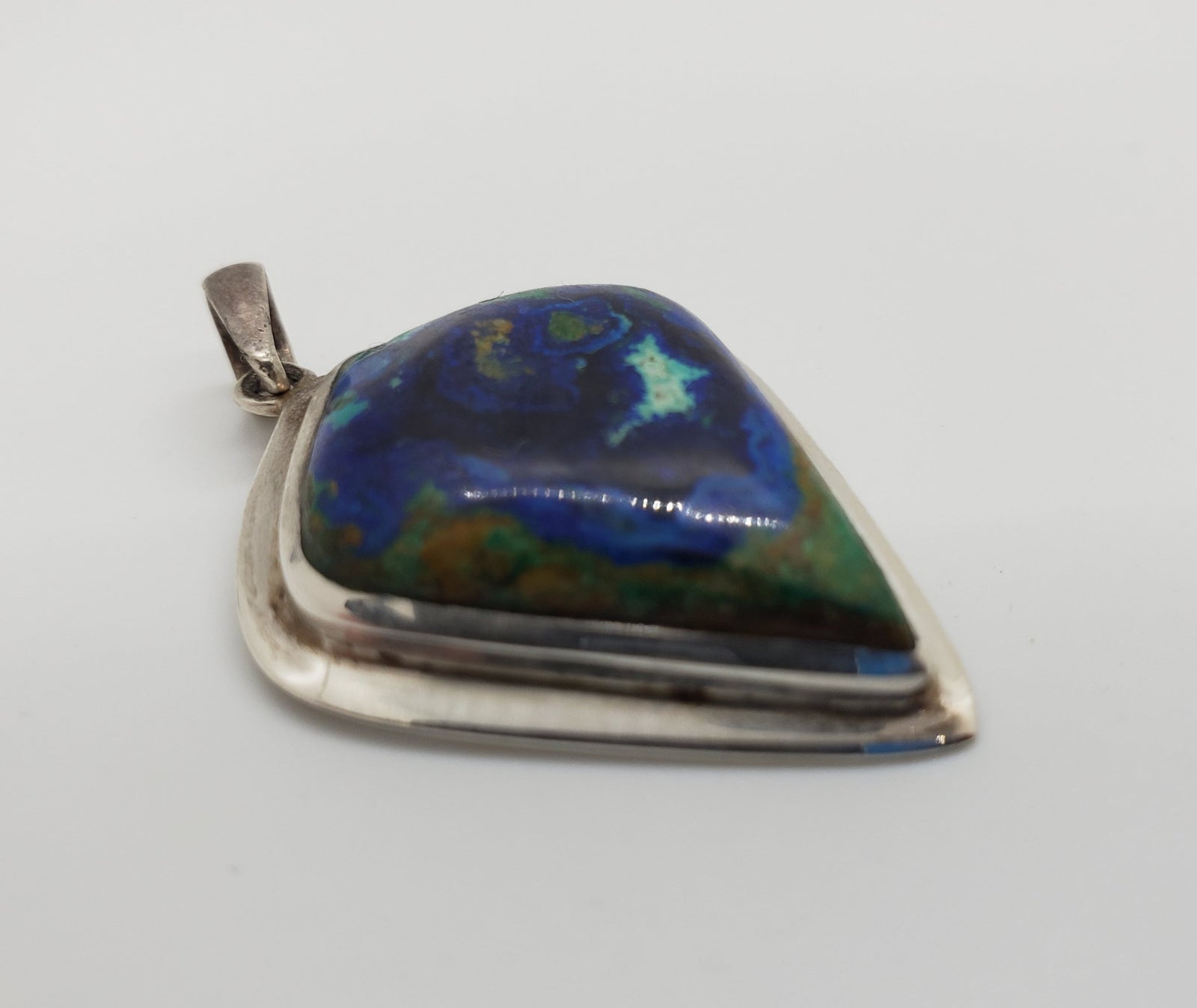 Malachite Azurite Pendant